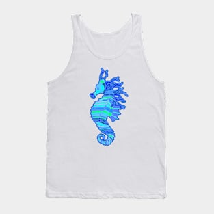 Neon Seahorse Tank Top